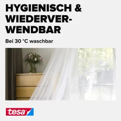 tesa Moskitonetz Comfort 2,5 x 12,5 m weiß
