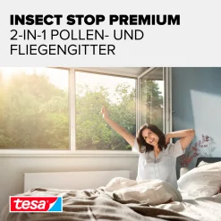 tesa Pollenschutzgitter 120 x 240 cm anthrazit