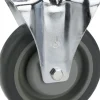 Transportgeräte-Bockrolle 80 x 32 mm Tragkr. 140 kg