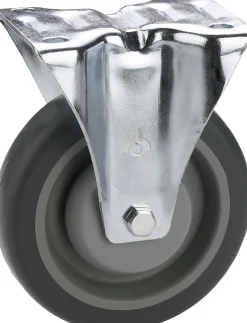 Transportgeräte-Bockrolle 80 x 32 mm Tragkr. 140 kg