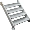 Treba Außentreppe Alaska Alu-Profil-Stufen Geschosshöhe 90 - 102 cm