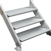 Treba Außentreppe Alaska Alu-Profil-Stufen Geschosshöhe 72 - 81 cm