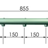 Treba B43 AluTec Geländerstab Aluminium eloxiert