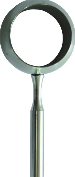 Treba B54 Kugelring mit Biegestift Aluminium blank