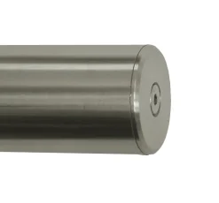 Treba E85 Flache Endkappe Aluminium