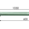 Treba E40 MegaTec Geländerstab Ø 4,2 x 103 cm