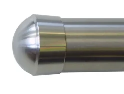 Treba Endkappe E8 Edelstahl für Metallhandlauf