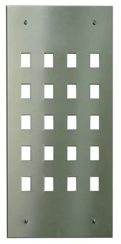 Treba F5 Füllung Edelstahl V2A gelocht Füllung 72 x 35 x 0,1 cm