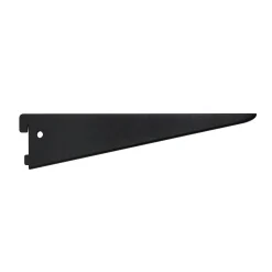 TrendLine Doppellochträger 2-reihig schwarz 27 x 5 cm