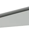 TrendLine Doppellochträger 2-reihig grau 17 x 4 cm