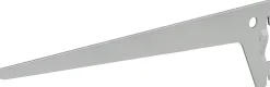 TrendLine Einlochträger 1-reihig grau 15 x 7 cm