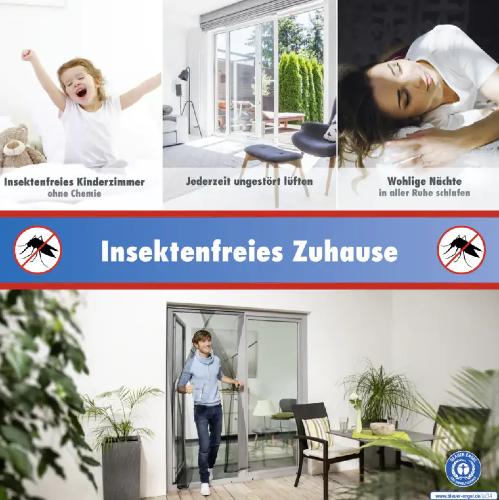 TrendLine Fliegenschutz Türvorhang 100 x 210 cm anthrazit kürzbar