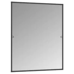 TrendLine Fliegenschutz-Fenster SLIM 120 x 150 cm anthrazit/anthrazit kürzbar