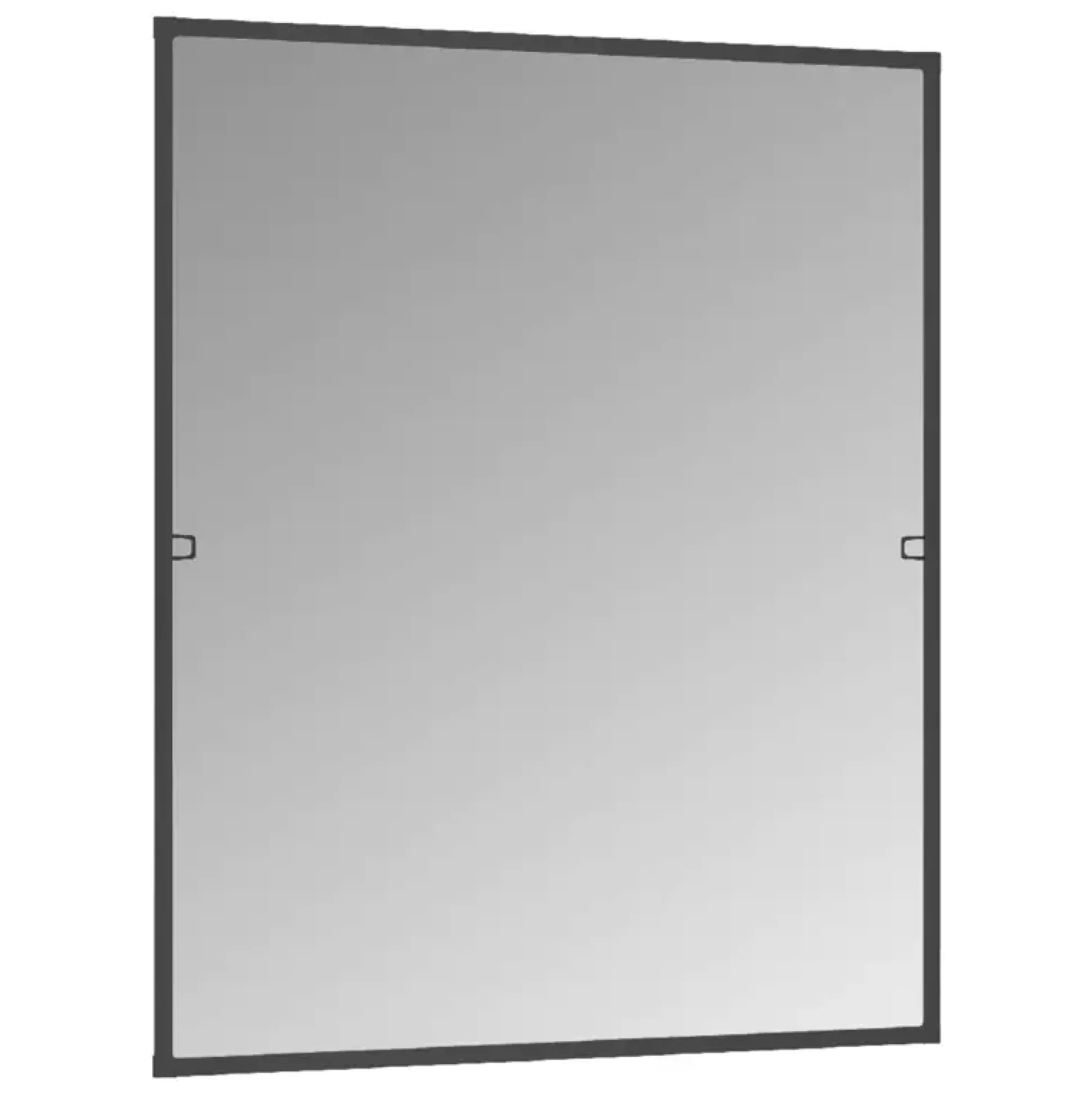 TrendLine Fliegenschutz-Fenster 100 x 120 cm anthrazit/anthrazit kürzbar