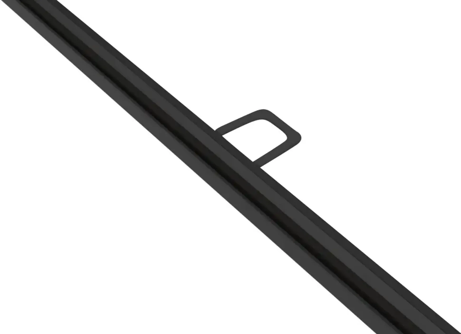 TrendLine Fliegenschutz-Fenster 120 x 150 cm schwarz/anthrazit kürzbar