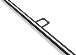 TrendLine Fliegenschutz-Fenster 120 x 150 cm schwarz/weiß kürzbar