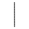 TrendLine Wandschiene 1-reihig schwarz 50 x 1,5 cm