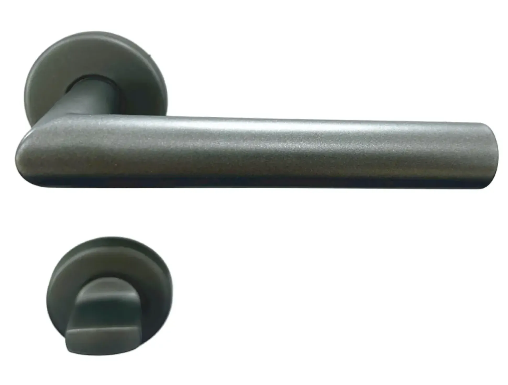 TrendLine WC-Türgriff-Garnitur BB Edelstahl kaschmiergrau Ø 49,1 mm