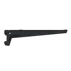 TrendLine Winkelträger 1-reihig/2-reihig schwarz 28 x 5 cm 2 Stück