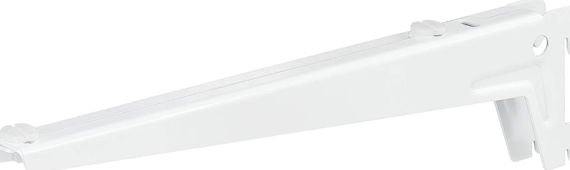 TrendLine Winkelträger 1-reihig weiß 49 x 12 cm