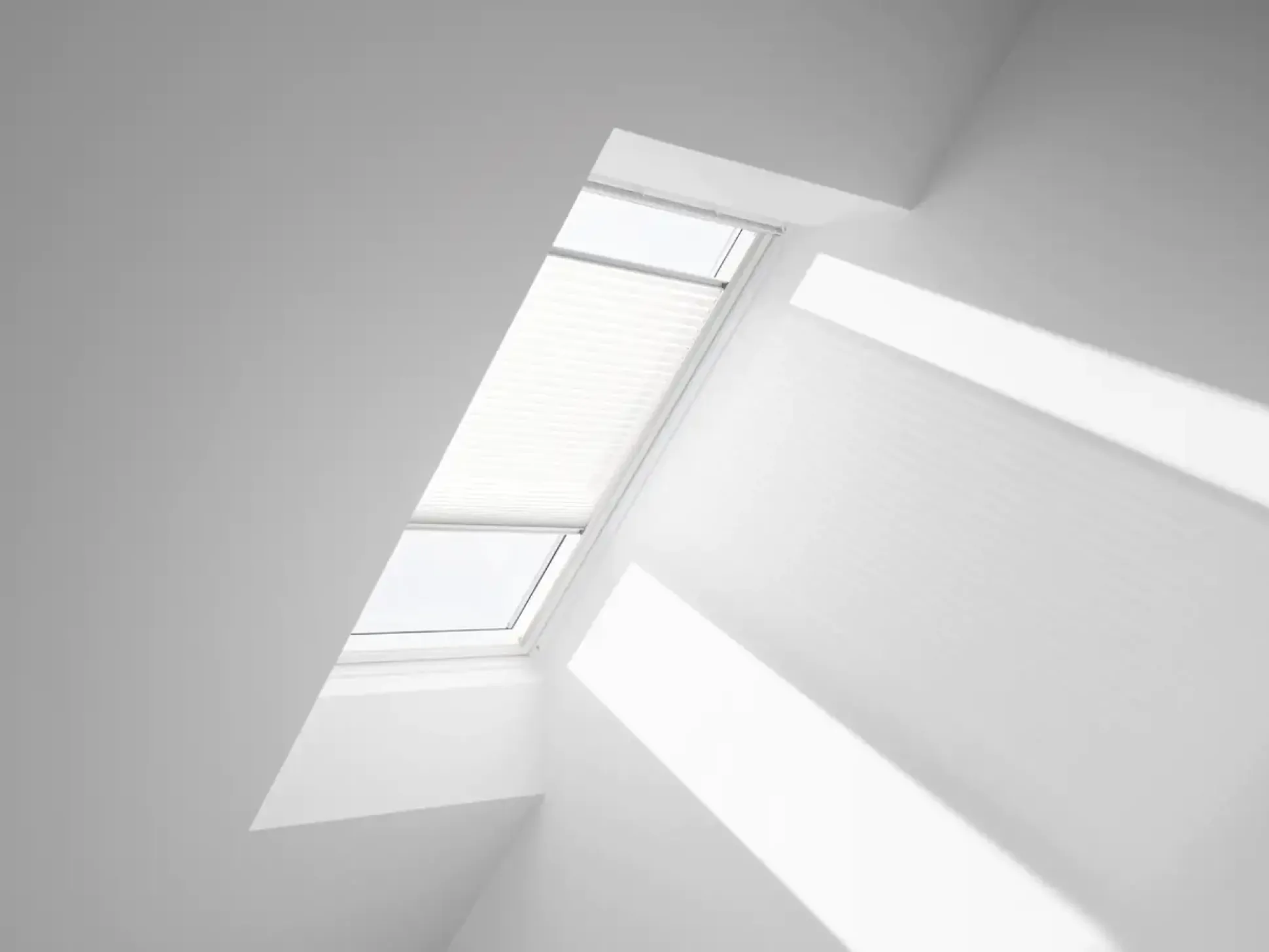 VELUX Plissee manuell FHL MK08 1016S weiß