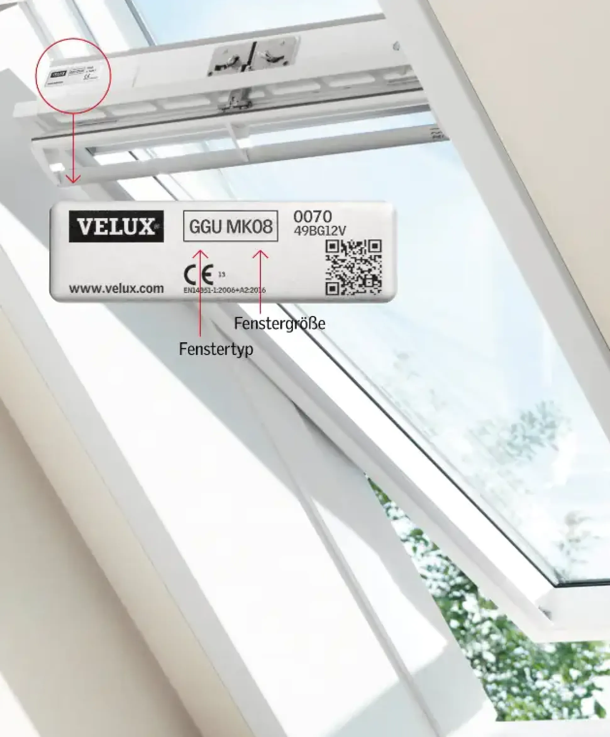 VELUX Verdunkelungsrollo Classic DBL M06 4288 weiß