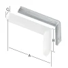 Vormann Design-Konsolen weiß 185 x 124 x 38 mm