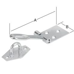 Vormann Drahtüberfallen verzinkt 120 x 34 mm