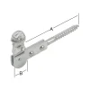 Vormann Fensterladenfeststeller verzinkt 120 x 25 mm