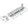 Vormann Fensterriegel verzinkt 80 x 30 mm gerade Form