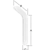 Vormann Format-Standard-Konsolen weiß 12 x 8.3 cm