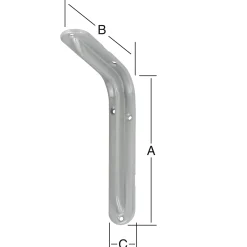 Vormann Format-Standard-Konsolen titangrau 19.5 x 13.5 cm