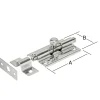 Vormann Grendelriegel 55 x 35 mm
