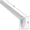 Vormann L-Profil-Konsole 480 x 130 x 65 mm Stahl verzinkt