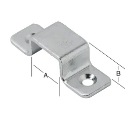 Vormann Riegelschlaufen verzinkt 34 x 16 mm