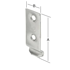 Vormann Schließhaken 46 x 18 mm