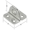Vormann Ösenplatten 35 x 25 mm
