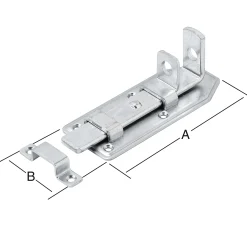 Vormann Türschlossriegel verzinkt 140 x 56 mm