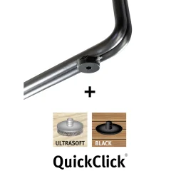 Wagner Tischgestell Hairpin Stahl 71 x 60 cm schwarz matt - 1 Stück