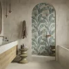 Wand- und Bodenfliese Feinsteinzeug Floreale Mix 60 x 120 cm beige