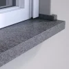 Wigastone Granit-Fensterbank anthrazit 275 x 30 x 2 cm mit Wasserrille