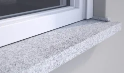 Wigastone Granit-Fensterbank Multicolor 275 x 20 x 2 cm mit Wasserrille