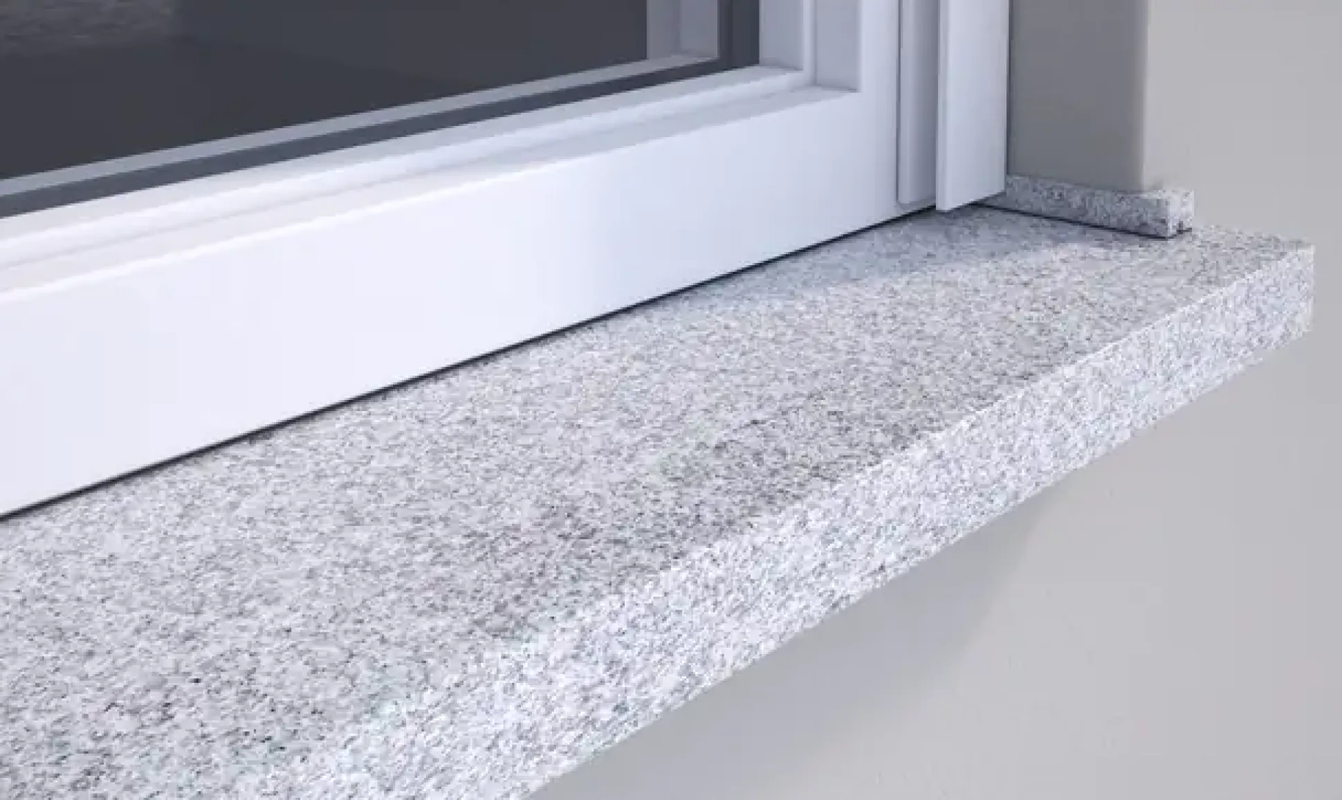 Wigastone Granit-Fensterbank Multicolor 275 x 25 x 2 cm mit Wasserrille