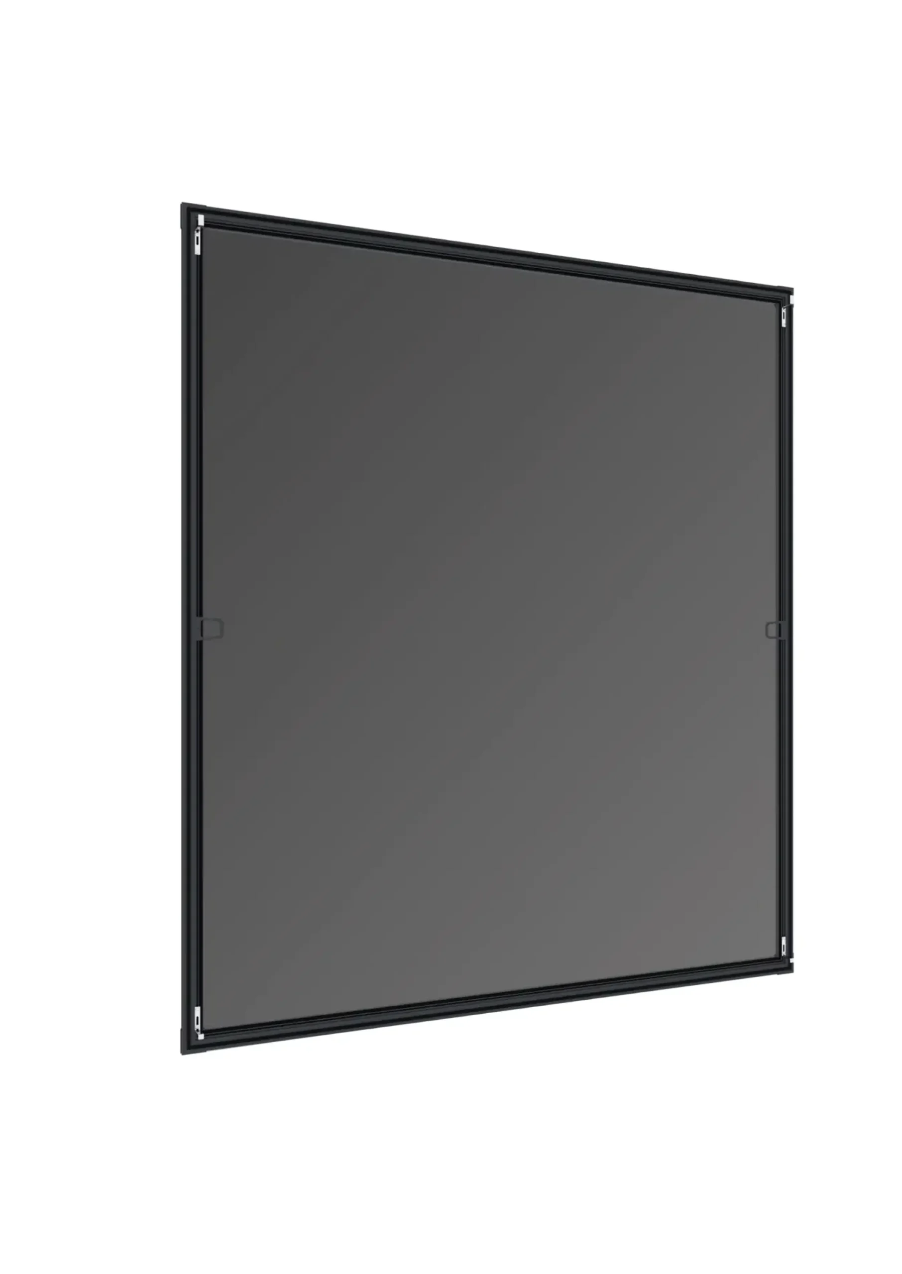 Windhager Fliegenschutz-Fenster Cool 100 x 120 cm schwarz/anthrazit kürzbar