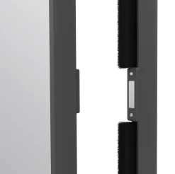 Windhager Fliegenschutz-Pendeltür 100 x 210 cm schwarz/anthrazit