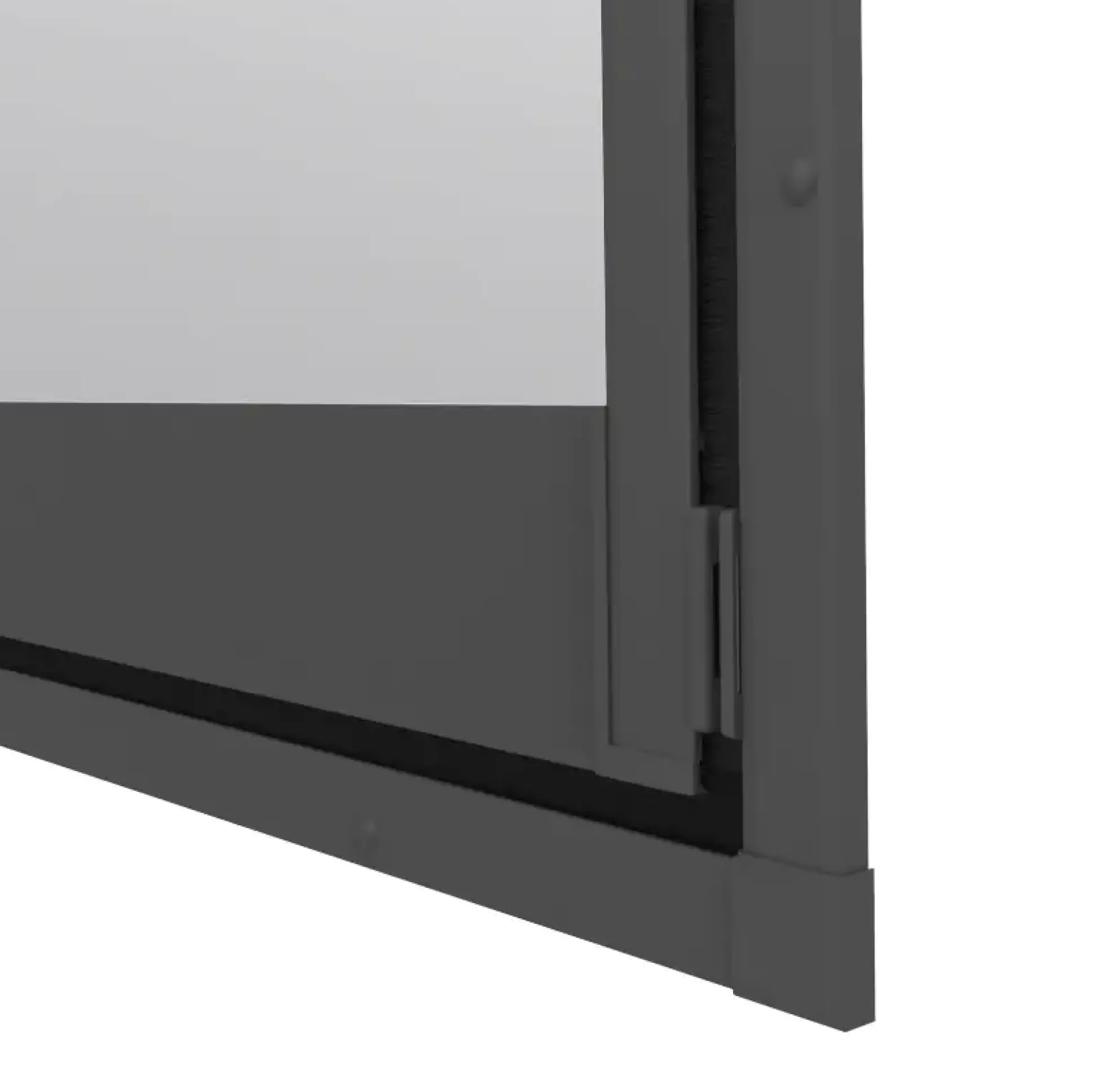 Windhager Fliegenschutz-Pendeltür 100 x 210 cm schwarz/anthrazit