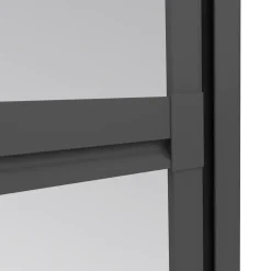 Windhager Fliegenschutz-Pendeltür 100 x 210 cm schwarz/anthrazit