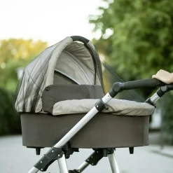 Windhager IS Kinderwagennetz 130 x 70 x 33 cm schwarz