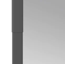 Windhager IS Plus Teleskoptür 100 x 210cm schwarz/anthrazit