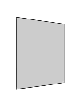 Windhager Pollenschutz-Magnetfenster 100 x 120 cm grau/weiß kürzbar